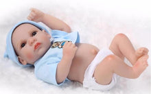Sleeping Mini Twins Reborn Baby Dolls 11 Inches Full Silicone Newborn Babies A Sleeping Girl And An Awake Boy Kids Holiday Gift