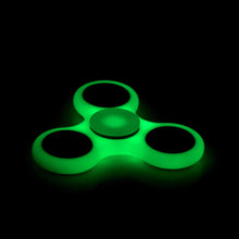 Top Lighting White Hand Spinner Fidget Toy ABS Plastic EDC Hand Spinner For Autism and ADHD Rotation Stress Relief Toy