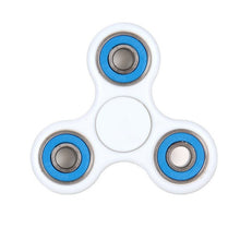 Top Lighting White Hand Spinner Fidget Toy ABS Plastic EDC Hand Spinner For Autism and ADHD Rotation Stress Relief Toy