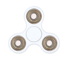 Top Lighting White Hand Spinner Fidget Toy ABS Plastic EDC Hand Spinner For Autism and ADHD Rotation Stress Relief Toy
