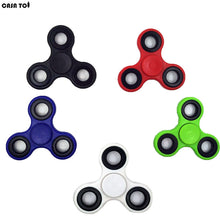 Fingertip gyroscope Tri-Spinner Fidget Toy Plastic EDC Hand Spinner For Autism and ADHD hand spinner EDC Sensory Fidget Spinners