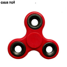 Fingertip gyroscope Tri-Spinner Fidget Toy Plastic EDC Hand Spinner For Autism and ADHD hand spinner EDC Sensory Fidget Spinners