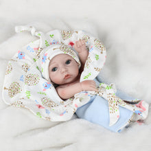 NPKDOLL 10 Inch Doll Reborn Full Vinyl Baby Reborn Doll For Kids Gift Playmate Toys 28 CM