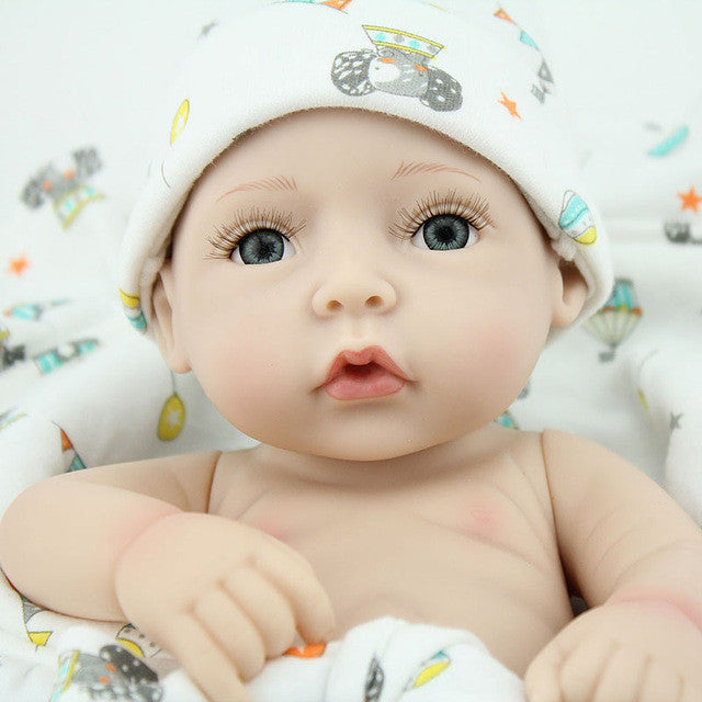 NPKDOLL 10 Inch Doll Reborn Full Vinyl Baby Reborn Doll For Kids Gift Playmate Toys 28 CM