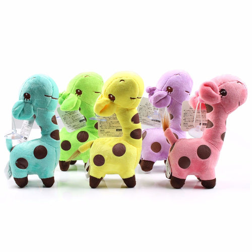 2016 New Cute Plush Giraffe Soft Toys Animal Dear Doll Baby Kids Children Birthday Gift 22626